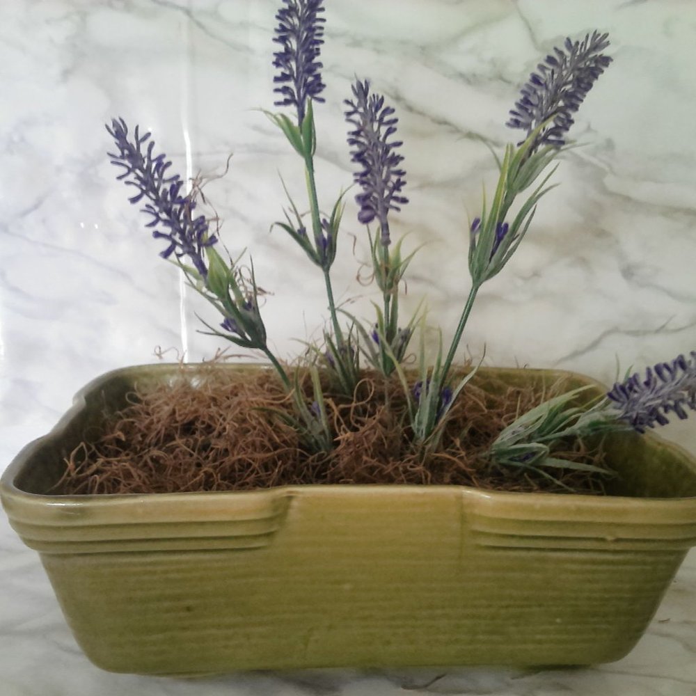 CERAMIC GREEN GLAZED PLANTER - Picture 6 of 6